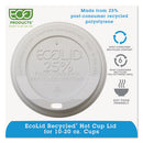 Eco-Products® wholesale. Ecolid 25% Recy Content Hot Cup Lid, White, F-10-20oz, 100-pk, 10 Pk-ct. HSD Wholesale: Janitorial Supplies, Breakroom Supplies, Office Supplies.