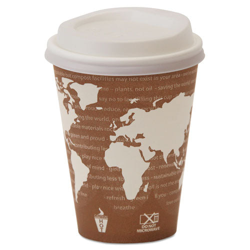Eco-Products® wholesale. Ecolid 25% Recy Content Hot Cup Lid, White, Fits 8oz Hot Cups, 100-pk, 10 Pk-ct. HSD Wholesale: Janitorial Supplies, Breakroom Supplies, Office Supplies.