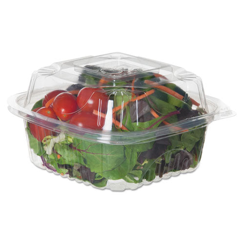Eco-Products® wholesale. Clear Clamshell Hinged Food Containers, 6 X 6 X 3, 80-pack, 3 Packs-carton. HSD Wholesale: Janitorial Supplies, Breakroom Supplies, Office Supplies.