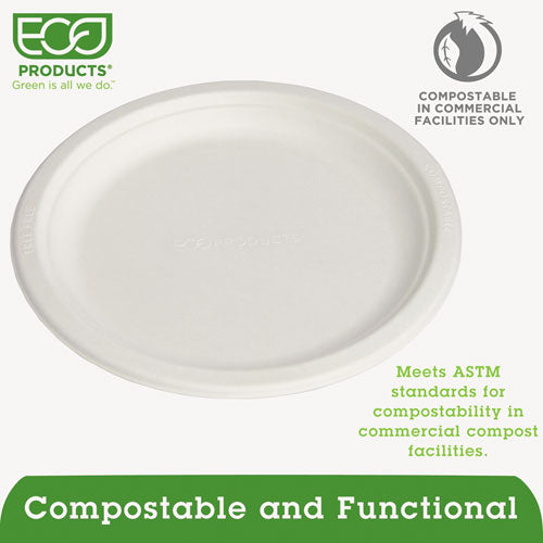 Eco-Products® wholesale. Renewable And Compostable Sugarcane Plates, 9", 50-packs. HSD Wholesale: Janitorial Supplies, Breakroom Supplies, Office Supplies.