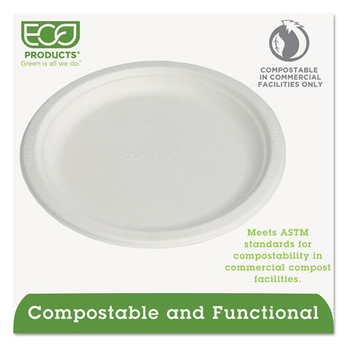 Eco-Products® wholesale. Renewable And Compostable Sugarcane Plates, 9", 500-carton. HSD Wholesale: Janitorial Supplies, Breakroom Supplies, Office Supplies.