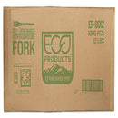Eco-Products® wholesale. Plantware Compostable Cutlery, Fork, 6", Pearl White, 50-pack, 20 Pack-carton. HSD Wholesale: Janitorial Supplies, Breakroom Supplies, Office Supplies.