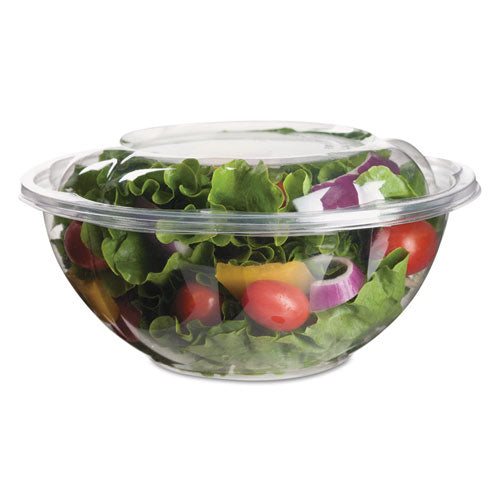 Eco-Products® wholesale. Renewable And Compostable Salad Bowls With Lids, 24 Oz, Clear, 50-pack, 3 Packs-carton. HSD Wholesale: Janitorial Supplies, Breakroom Supplies, Office Supplies.