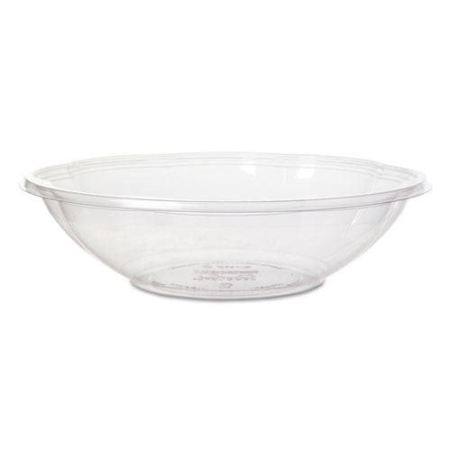 Eco-Products® wholesale. Salad Bowls With Lids, Squat, 64 Oz, 9.5" Diameter X 3.2"h, Clear, 150-carton. HSD Wholesale: Janitorial Supplies, Breakroom Supplies, Office Supplies.