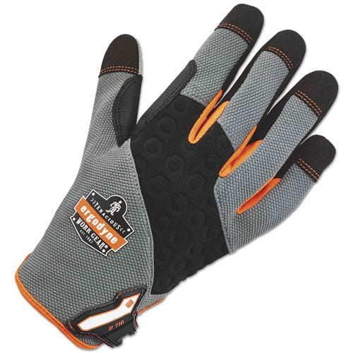 ergodyne® wholesale. Proflex 710 Heavy-duty Utility Gloves, Medium, Gray, 1 Pair. HSD Wholesale: Janitorial Supplies, Breakroom Supplies, Office Supplies.