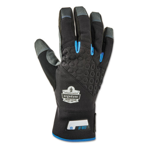 ergodyne® wholesale. Proflex 817 Reinforced Thermal Utility Gloves, Black, Small, 1 Pair. HSD Wholesale: Janitorial Supplies, Breakroom Supplies, Office Supplies.