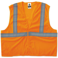 ergodyne® wholesale. Glowear 8205hl Type R Class 2 Super Econo Mesh Vest, Orange, S-m. HSD Wholesale: Janitorial Supplies, Breakroom Supplies, Office Supplies.