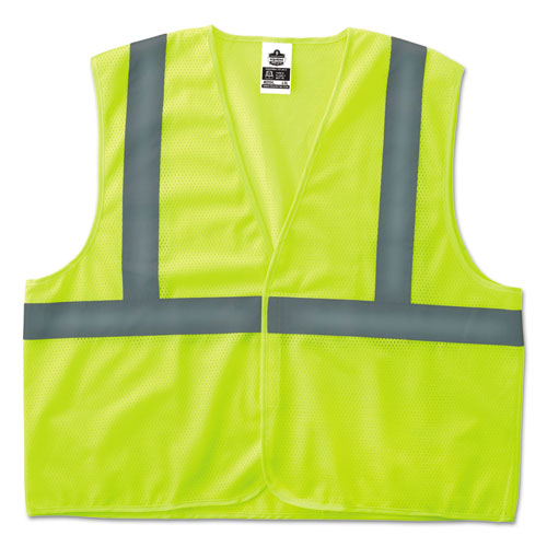 ergodyne® wholesale. Glowear 8205hl Type R Class 2 Super Econo Mesh Safety Vest, Lime, 2x--3x-large. HSD Wholesale: Janitorial Supplies, Breakroom Supplies, Office Supplies.