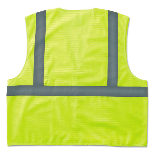 ergodyne® wholesale. Glowear 8205hl Type R Class 2 Super Econo Mesh Safety Vest, Lime, 2x--3x-large. HSD Wholesale: Janitorial Supplies, Breakroom Supplies, Office Supplies.