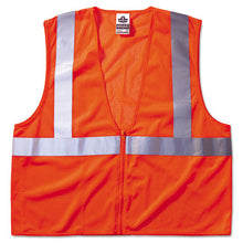 Load image into Gallery viewer, ergodyne® wholesale. Glowear 8210z Class 2 Economy Vest, Polyester Mesh, Zipper Closure, Orange, L-xl. HSD Wholesale: Janitorial Supplies, Breakroom Supplies, Office Supplies.