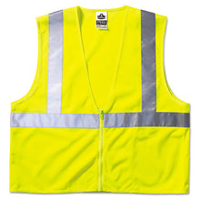 Load image into Gallery viewer, ergodyne® wholesale. Glowear 8210z Class 2 Economy Vest, Polyester Mesh, Large-x-large, Lime. HSD Wholesale: Janitorial Supplies, Breakroom Supplies, Office Supplies.