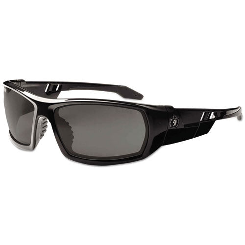 ergodyne® wholesale. Skullerz Odin Safety Glasses, Black Frame-smoke Lens, Nylon-polycarb. HSD Wholesale: Janitorial Supplies, Breakroom Supplies, Office Supplies.