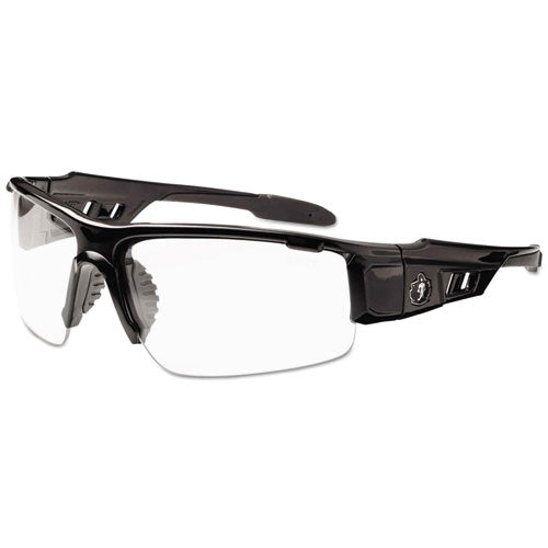 ergodyne® wholesale. Skullerz Dagr Safety Glasses, Black Frame-clear Lens, Nylon-polycarb. HSD Wholesale: Janitorial Supplies, Breakroom Supplies, Office Supplies.