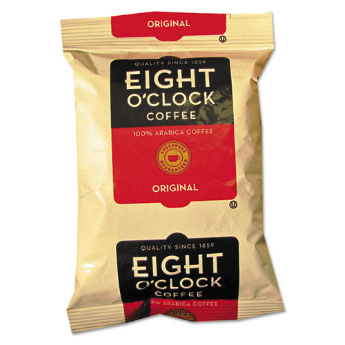 Eight O'Clock wholesale. Regular Ground Coffee Fraction Packs, Original, 2 Oz, 42-carton. HSD Wholesale: Janitorial Supplies, Breakroom Supplies, Office Supplies.