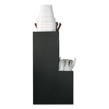 Load image into Gallery viewer, Mind Reader wholesale. Coffee Condiment Caddy Organizer, 5 2-5 X 11 X 12 3-5, Black. HSD Wholesale: Janitorial Supplies, Breakroom Supplies, Office Supplies.