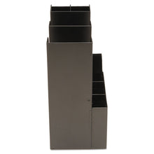 Load image into Gallery viewer, Mind Reader wholesale. Coffee Condiment Caddy Organizer, 5 2-5 X 11 X 12 3-5, Black. HSD Wholesale: Janitorial Supplies, Breakroom Supplies, Office Supplies.