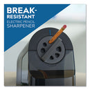 X-ACTO® wholesale. Model 1670 School Pro Classroom Electric Pencil Sharpener, Ac-powered, 4 X 7.5 X 7.5, Black-gray-smoke. HSD Wholesale: Janitorial Supplies, Breakroom Supplies, Office Supplies.