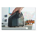 X-ACTO® wholesale. Model 1670 School Pro Classroom Electric Pencil Sharpener, Ac-powered, 4 X 7.5 X 7.5, Black-gray-smoke. HSD Wholesale: Janitorial Supplies, Breakroom Supplies, Office Supplies.