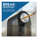 X-ACTO® wholesale. Model 1675 Teacherpro Classroom Electric Pencil Sharpener, Ac-powered, 4 X 7.5 X 8, Black-silver-smoke. HSD Wholesale: Janitorial Supplies, Breakroom Supplies, Office Supplies.