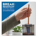 X-ACTO® wholesale. Model 1799 Powerhouse Office Electric Pencil Sharpener, Ac-powered, 3 X 3 X 7, Black-silver-smoke. HSD Wholesale: Janitorial Supplies, Breakroom Supplies, Office Supplies.