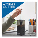 X-ACTO® wholesale. Model 1799 Powerhouse Office Electric Pencil Sharpener, Ac-powered, 3 X 3 X 7, Black-silver-smoke. HSD Wholesale: Janitorial Supplies, Breakroom Supplies, Office Supplies.