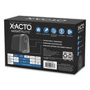 X-ACTO® wholesale. Model 19501 Mighty Mite Home Office Electric Pencil Sharpener, Ac-powered, 3.5 X 5.5 X 4.5, Black-gray-smoke. HSD Wholesale: Janitorial Supplies, Breakroom Supplies, Office Supplies.