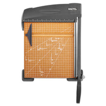 Load image into Gallery viewer, X-ACTO® wholesale. Heavy-duty Wood Base Guillotine Trimmer, 12 Sheets, 12&quot; X 12&quot;. HSD Wholesale: Janitorial Supplies, Breakroom Supplies, Office Supplies.