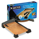 X-ACTO® wholesale. Heavy-duty Wood Base Guillotine Trimmer, 15 Sheets, 12" X 18". HSD Wholesale: Janitorial Supplies, Breakroom Supplies, Office Supplies.