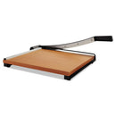 X-ACTO® wholesale. Square Commercial Grade Wood Base Guillotine Trimmer, 15 Sheets, 15" X 15". HSD Wholesale: Janitorial Supplies, Breakroom Supplies, Office Supplies.