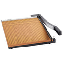 X-ACTO® wholesale. Square Commercial Grade Wood Base Guillotine Trimmer, 15 Sheets, 15" X 15". HSD Wholesale: Janitorial Supplies, Breakroom Supplies, Office Supplies.
