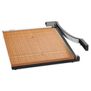 X-ACTO® wholesale. Square Commercial Grade Wood Base Guillotine Trimmer, 15 Sheets, 18" X 18". HSD Wholesale: Janitorial Supplies, Breakroom Supplies, Office Supplies.