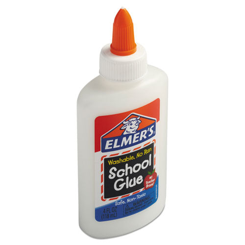 Elmer's® wholesale. Washable School Glue, 4 Oz, Dries Clear. HSD Wholesale: Janitorial Supplies, Breakroom Supplies, Office Supplies.