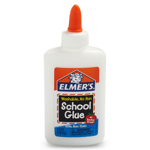 Elmer's® wholesale. Washable School Glue, 4 Oz, Dries Clear. HSD Wholesale: Janitorial Supplies, Breakroom Supplies, Office Supplies.