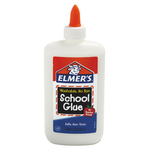 Elmer's® wholesale. Washable School Glue, 7.63 Oz, Dries Clear. HSD Wholesale: Janitorial Supplies, Breakroom Supplies, Office Supplies.