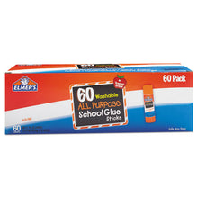 Load image into Gallery viewer, Elmer&#39;s® wholesale. Washable School Glue Sticks, 0.24 Oz, Applies And Dries Clear, 60-box. HSD Wholesale: Janitorial Supplies, Breakroom Supplies, Office Supplies.