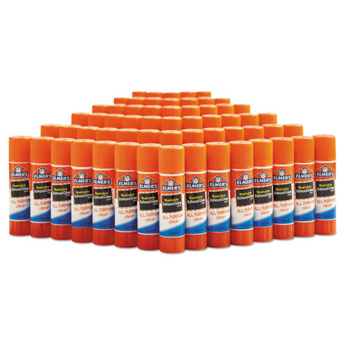 Elmer's® wholesale. Washable School Glue Sticks, 0.24 Oz, Applies And Dries Clear, 60-box. HSD Wholesale: Janitorial Supplies, Breakroom Supplies, Office Supplies.