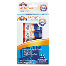 Load image into Gallery viewer, Elmer&#39;s® wholesale. Disappearing Glue Stick, 0.77 Oz, Applies White, Dries Clear, 12-pack. HSD Wholesale: Janitorial Supplies, Breakroom Supplies, Office Supplies.