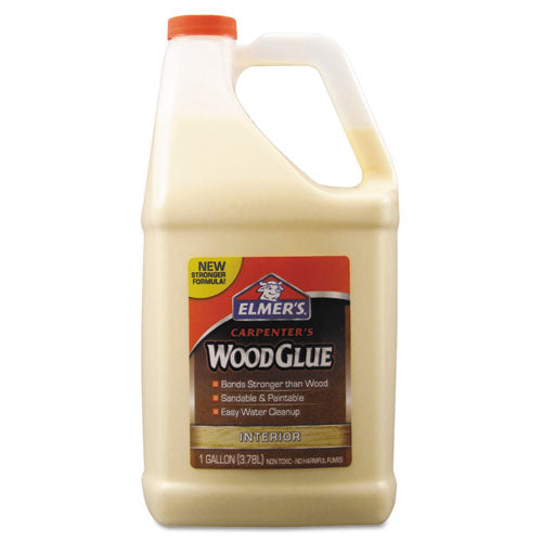 Elmer's® wholesale. Carpenter Wood Glue, 1 Gal, Dries Beige. HSD Wholesale: Janitorial Supplies, Breakroom Supplies, Office Supplies.