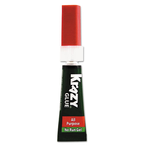 Krazy Glue® wholesale. All Purpose Instant Gel, 0.07 Oz, Dries Clear. HSD Wholesale: Janitorial Supplies, Breakroom Supplies, Office Supplies.