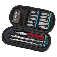 Load image into Gallery viewer, X-ACTO® wholesale. Knife Set, 3 Knives, 10 Blades, Carrying Case. HSD Wholesale: Janitorial Supplies, Breakroom Supplies, Office Supplies.