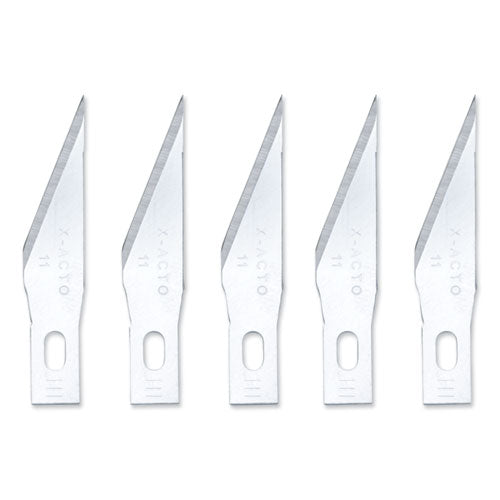 X-ACTO® wholesale. No. 11 Bulk Pack Blades For X-acto Knives, 100-box. HSD Wholesale: Janitorial Supplies, Breakroom Supplies, Office Supplies.