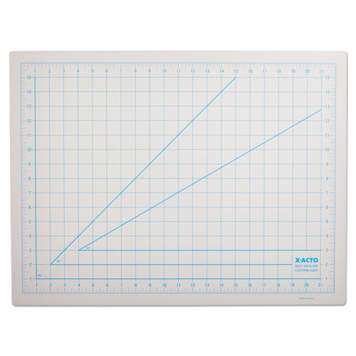 X-ACTO® wholesale. Self-healing Cutting Mat, Nonslip Bottom, 1" Grid, 18 X 24, Gray. HSD Wholesale: Janitorial Supplies, Breakroom Supplies, Office Supplies.