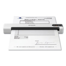 Load image into Gallery viewer, Epson® wholesale. EPSON Ds-70 Portable Document Scanner, 600 Dpi Optical Resolution, 1-sheet Auto Document Feeder. HSD Wholesale: Janitorial Supplies, Breakroom Supplies, Office Supplies.