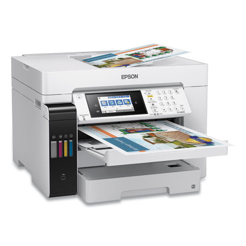 Epson® wholesale. EPSON Workforce St-c8000 Color Mfp Wide-format Supertank Printer. HSD Wholesale: Janitorial Supplies, Breakroom Supplies, Office Supplies.