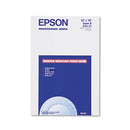 Epson® wholesale. EPSON Premium Photo Paper, 10.4 Mil, 13 X 19, Semi-gloss White, 20-pack. HSD Wholesale: Janitorial Supplies, Breakroom Supplies, Office Supplies.