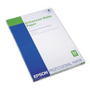Epson® wholesale. EPSON Ultra Premium Matte Presentation Paper, 10 Mil, 13 X 19, Matte White, 50-pack. HSD Wholesale: Janitorial Supplies, Breakroom Supplies, Office Supplies.