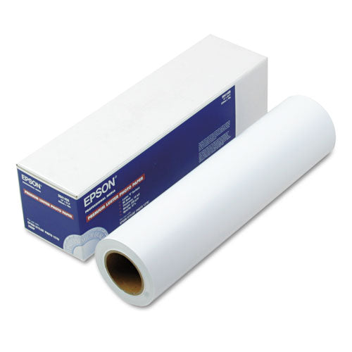 Epson® wholesale. EPSON Premium Luster Photo Paper Roll, 10 Mil, 13" X 32.8 Ft, Premium Luster White. HSD Wholesale: Janitorial Supplies, Breakroom Supplies, Office Supplies.
