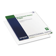 Epson® wholesale. EPSON Ultra Premium Matte Presentation Paper, 10 Mil, 17 X 22, Matte White, 50-pack. HSD Wholesale: Janitorial Supplies, Breakroom Supplies, Office Supplies.