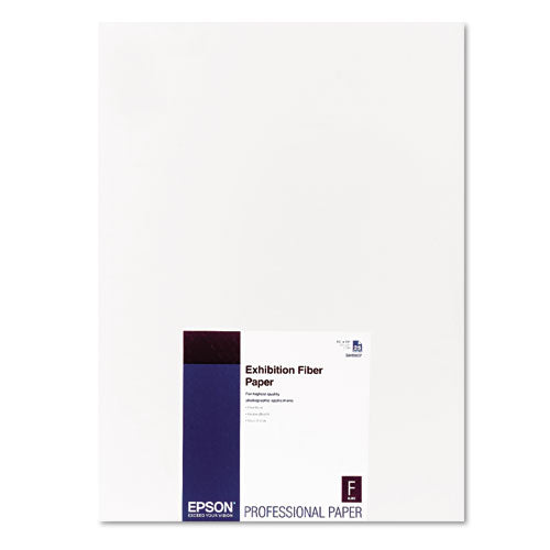 Epson® wholesale. EPSON Exhibition Fiber Paper, 13 Mil, 13 X 19, White, 25-pack. HSD Wholesale: Janitorial Supplies, Breakroom Supplies, Office Supplies.