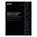 Epson® wholesale. EPSON Professional Media Metallic Luster Photo Paper, 10.5 Mil, 8.5 X 11, White, 25-pack. HSD Wholesale: Janitorial Supplies, Breakroom Supplies, Office Supplies.